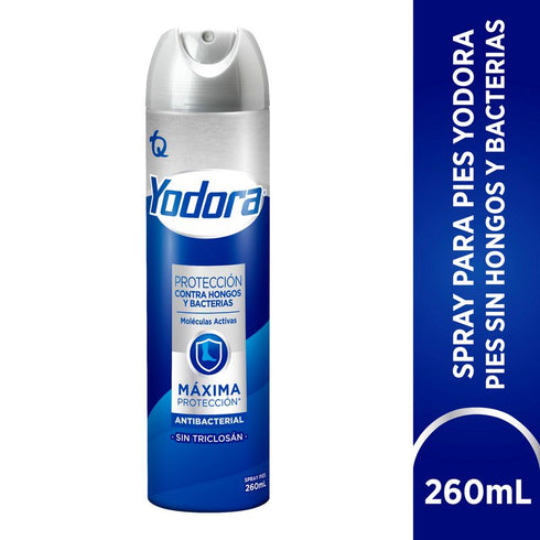 DESOD PIES YODORA 260ML HON/BACT